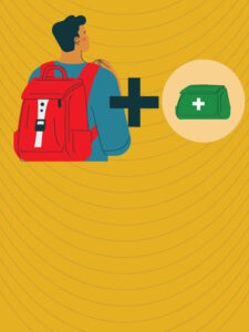 ¿Qué debe tener el minikit básico de emergencia?, según la UNAM