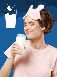 ¿La leche caliente ayuda a dormir?