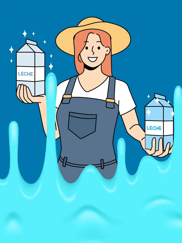 Leche de vaca, ¿cuántos tipos hay y cuál es la diferencia?