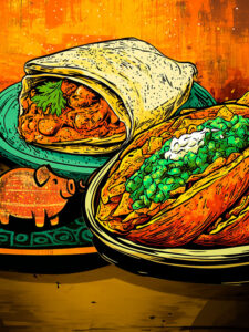 Comida mexicana con nombres de animales