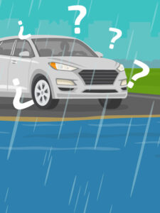 ¿Qué hacer si vas manejando y comienza una inundación?