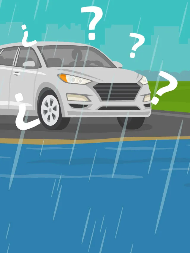 ¿Qué hacer si vas manejando y comienza una inundación?